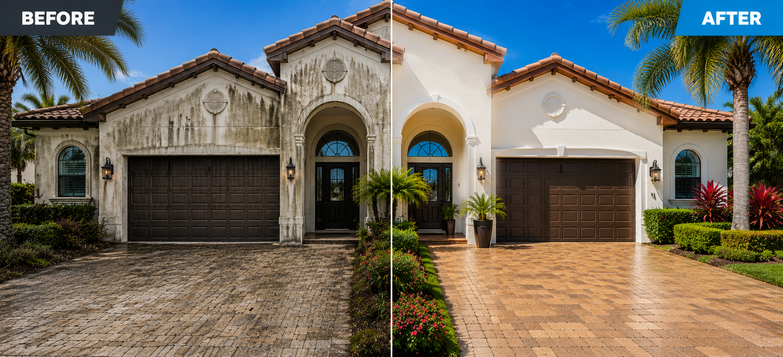 pressure washing bradenton before-after
