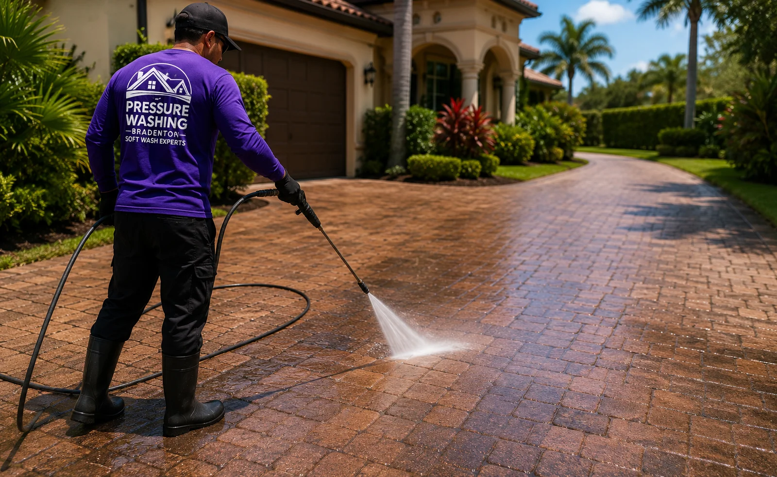 Driveway and Ssidewalk Cleaning
