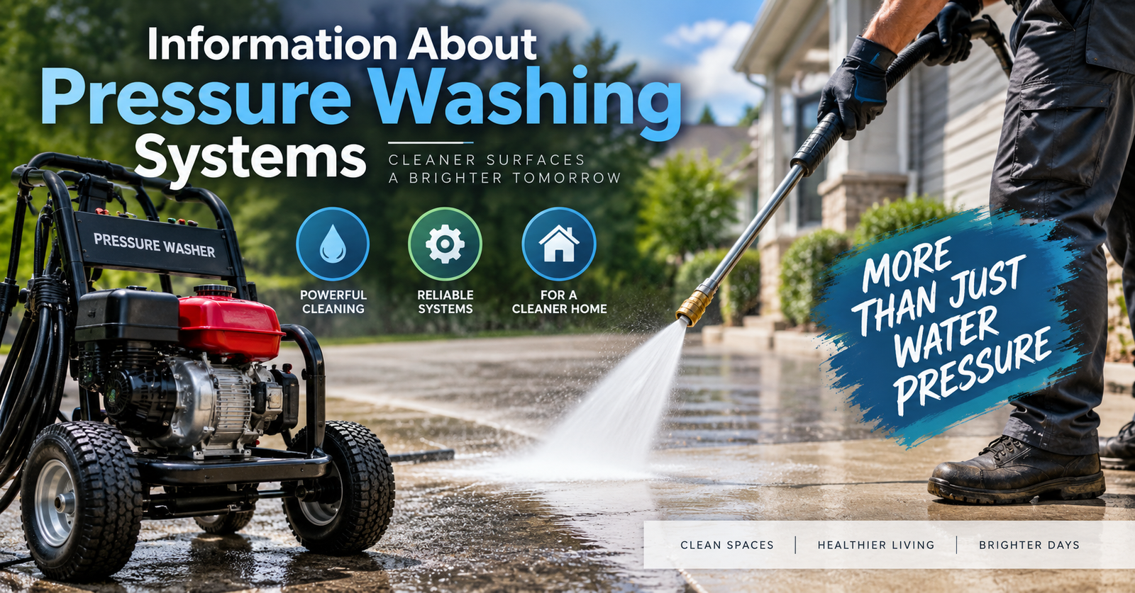 Information About Pressure Washing Systems